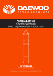 Daewoo DBP1800 User Manual