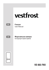 Vestfrost VD 865 FNX User Manual