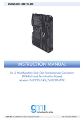 GMI D6072S-099 Instruction Manual
