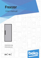 Beko RFNE320E23W User Manual