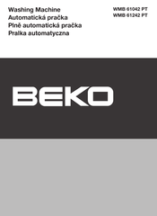 Beko WMB 61042 PT Manual
