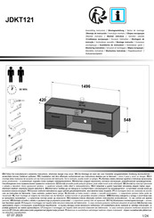 Forte JDKT121 Assembling Instruction
