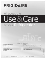 Frigidaire CFTR1826L W Use & Care Manual