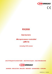 CIB UNIGAS RX2050 Manual