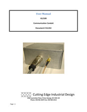 Cutting Edge GL2100 User Manual