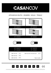 Casanoov ADULA KIT-000080 Assembly Instructions Manual
