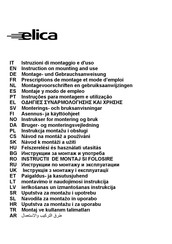 ELICA PRF0017852A Instruction On Mounting And Use Manual