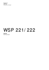 Gaggenau WSP 221 Manual