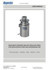 disperator EXCELLENT Series User Manual
