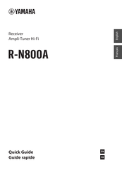Yamaha RN800ABL Quick Manual