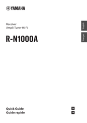 Yamaha RN1000ASL Quick Manual