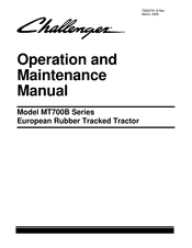 Challenger MT735B Operation And Maintenance Manual