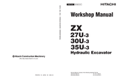 Hitachi ZX 27U-3 Service Manual