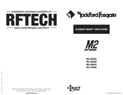 Rockford Fosgate ELEMENT READY M2-200X2 Manual