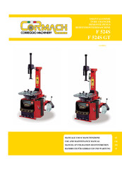 Cormach F 524S Use And Maintenance Manual