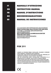 Helvi FOX 211 Instruction Manual