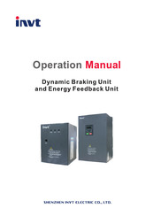 INVT DBU-055-2 Operation Manual