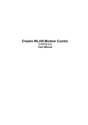 Creatix CTX712 User Manual