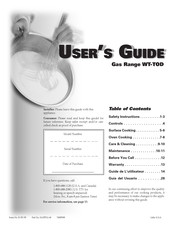 Magic Chef CGR1420BDW User Manual