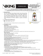Viking MicrofastHP VK317 Technical Data Manual