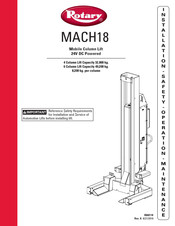 Rotary MACH18 Installation Operation & Maintenance