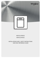 Whirlpool WDFS3L5PBSSG Installation Manual