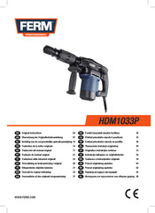 Ferm HDM1033P Original Instructions Manual