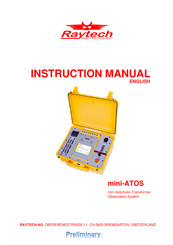 Raytech mini-ATOS Instruction Manual