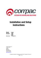 Compac L80P Installation And Setup Instructions
