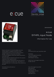 ECUE SYMPL input Node Information For Use