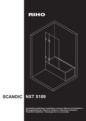 RIHO SCANDIC NXT X109 Installation Manual