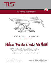 TLS TLSS14ALOR Installation Manual