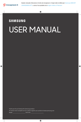 Samsung QE85Q60BAUXZT User Manual