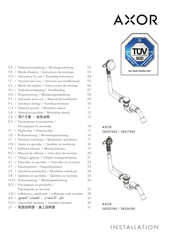 Axor 58306180 Installation Manual
