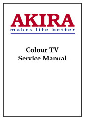 akira CT-25XG9AN Service Manual