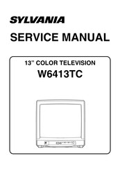 Sylvania W6413TC Service Manual