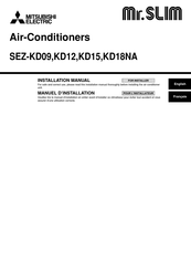 Mitsubishi Electric SEZ-KD18NA4R1.TH Installation Manual
