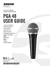 Shure PGA48-QTR User Manual