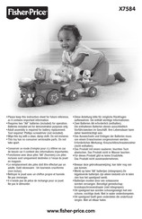 Fisher-Price X7584 Instruction Sheet