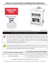 United States Stove US5522 Owner’s Instruction And Operation Manual