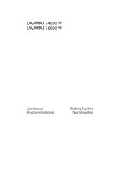 Electrolux LAVAMAT 74950 W User Manual