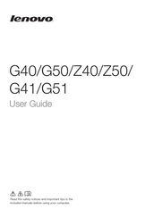 Lenovo G51 User Manual