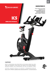 Indoor Cycling TOMAHAWK IC5 Owner's Manual