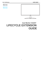 Acer Nitro VG240Y Series Lifecycle Extension Manual