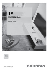 Grundig 43 GDU 7500B User Manual