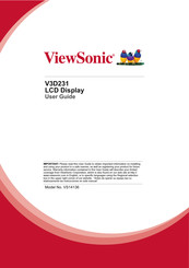 ViewSonic VS14136 User Manual