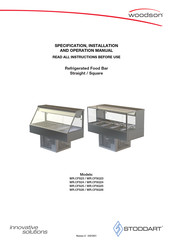 STODDART Woodson WR.CFS24 Specification, Installation And Operation Manual