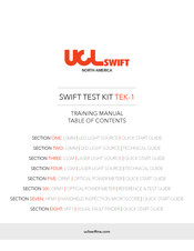 UCL SWIFT TEK-1 Training Manual