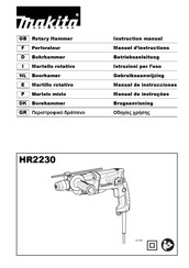 Makita HR2230 Instruction Manual