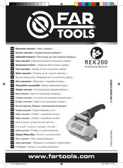 Far Tools REX 200 Original Manual Translation